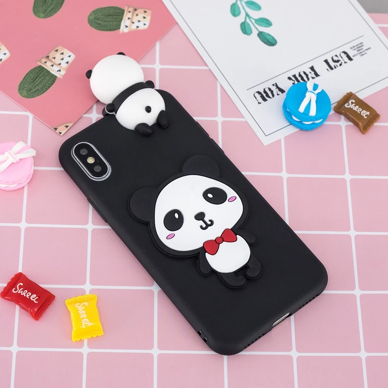 Милые игрушки мультфильм чехол для iPhone 6S 5 5S SE 5SE 6 7 8 Plus с единорогом XR X XS Max