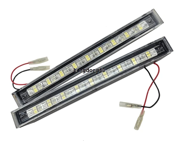 DZ88 2012 Hot New 2Pcs 9 LED Super Bright White DRL Car Daytime Running Light|light bulb 12v 10w|light hot water heaterlight membrane |