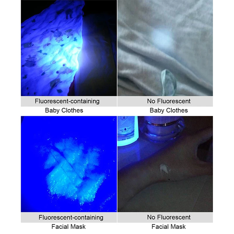 395 Flashlight Ultra Violet Light With Zoom Function Mini UV Black Pet Urine Stains Detector Scorpion Use AA/14500 battery | Освещение