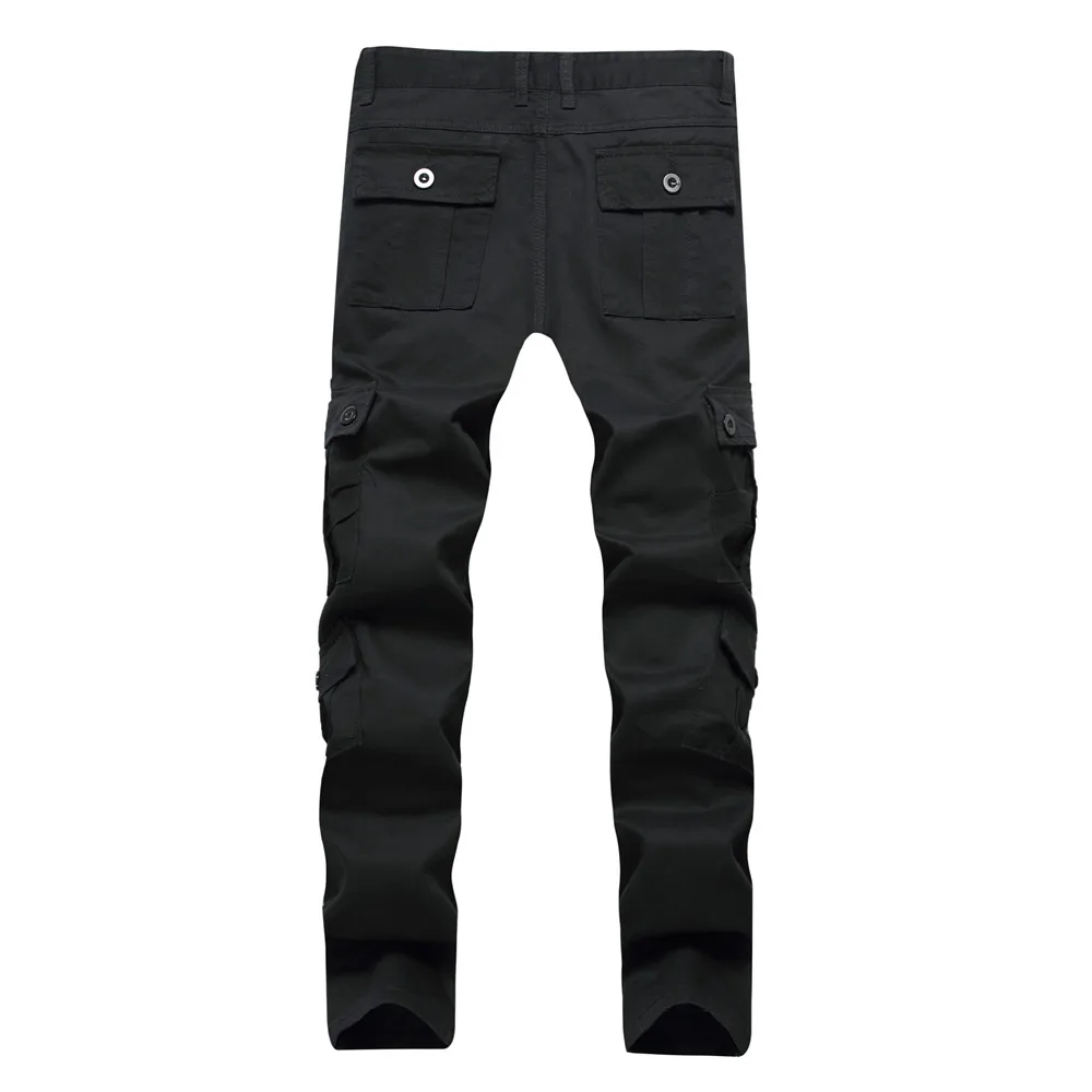 Дропшиппинг 2020 брюки-карго в стиле милитари мужские хлопковые свободные брюки