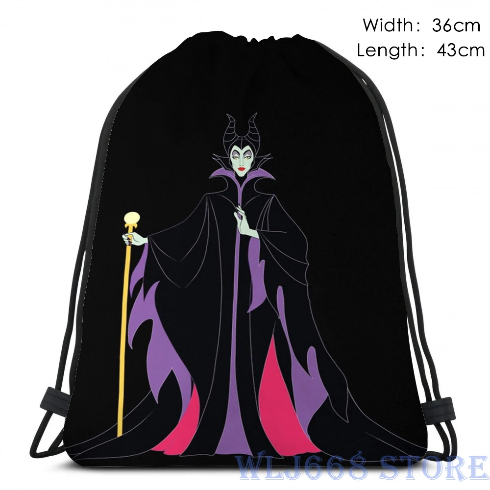 Забавные сумки на плечо с графическим принтом для женщин, Maleficent, рюкзак на одно плечо для путешествий, мужская сумка для спортзала