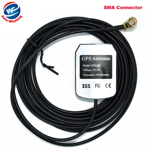 Горячая Распродажа заводская цена автомобильная антенна Gps SMA разъем длина