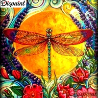 dispaint full squareround drill 5d diy diamond painting flower garden embroidery cross stitch 3d home decor gift a11724