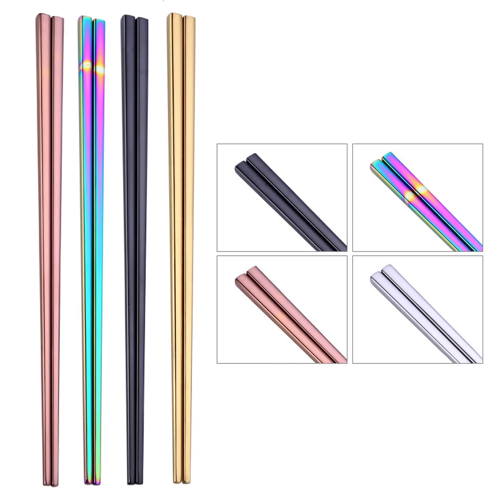 Бытовой отель столовые приборы Нержавеющая сталь RFID Блокировка палочками