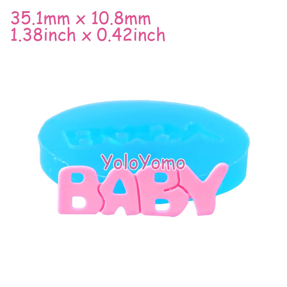 B239YL Pendant Silicone Mold for Jewelry Making Cabochon Pendant Charm Resin Key Ring Candy Chocolate Cake Decorating Tools