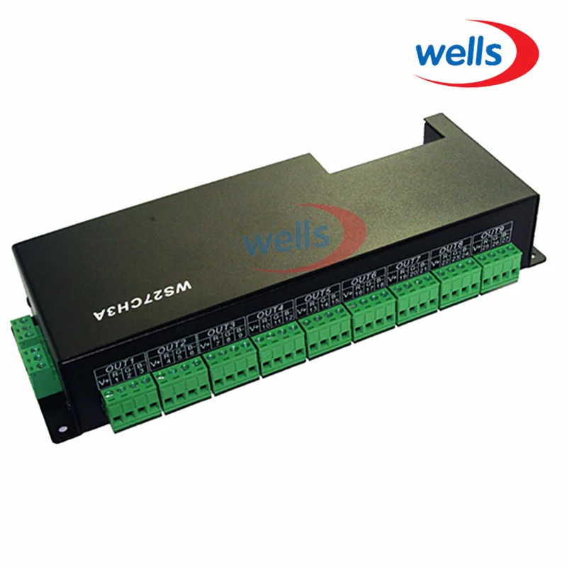 Декодер 27CH dmx512 контроллер светодиодный привод с чехлом 9 групп RGB каждый CH макс 3 А