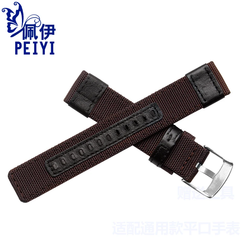 PEIYI ремешок для часов 22 мм 24 jeep нейлоновый сменный спортивный браслет с булавкой