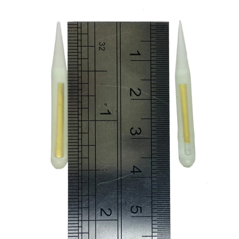 100 шт. (50 упаковок) рыболовные удочки 4.0X40MM острый иглы светильник s для личинка