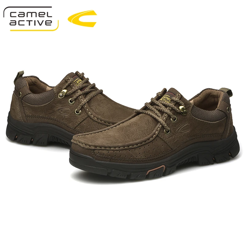 Camel Active новинка 2018 Мужская Водонепроницаемая дышащая походная обувь большие