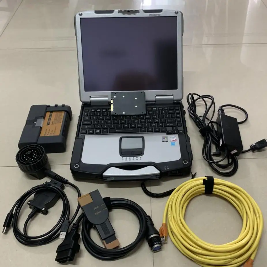 Авто инструменту диагностики для bmw icom a2 и аппаратного обеспечения все кабели с