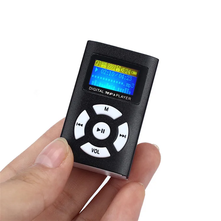 Портативный MP3 плеер Мини ЖК экран Водонепроницаемый спортивный музыкальный Walkman
