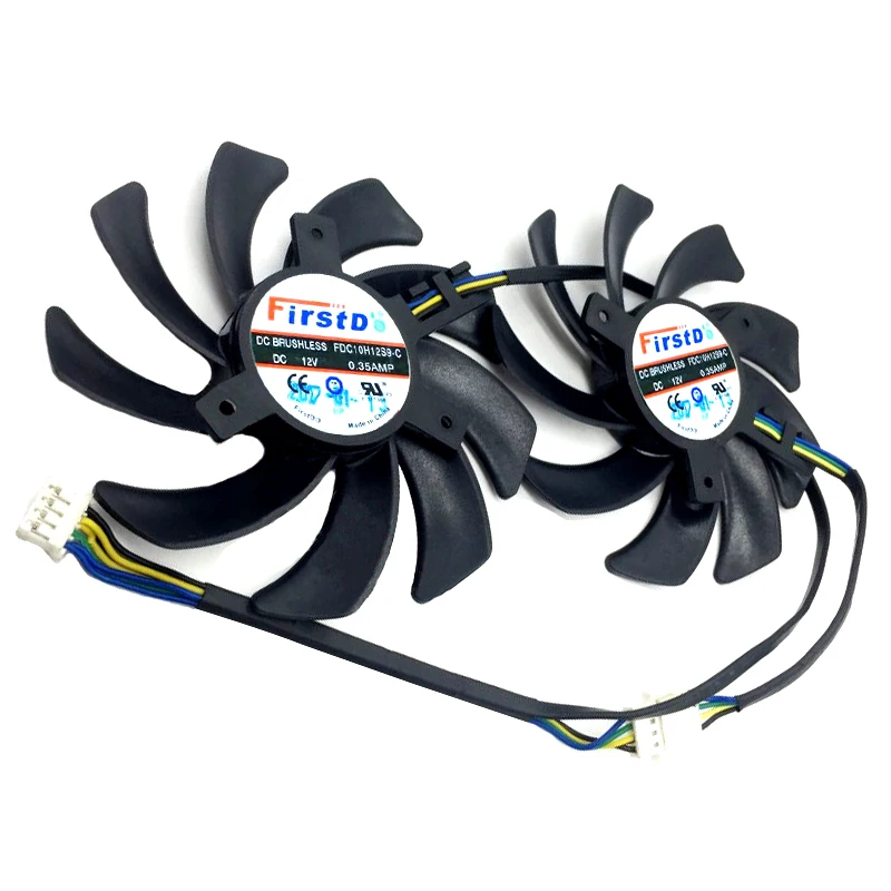2 шт./лот FDC10H12S9 C 85 мм для сапфир HD6850 HD6970 HD7870 2G HD7950 HD7970 Видеокарта кулер VGA