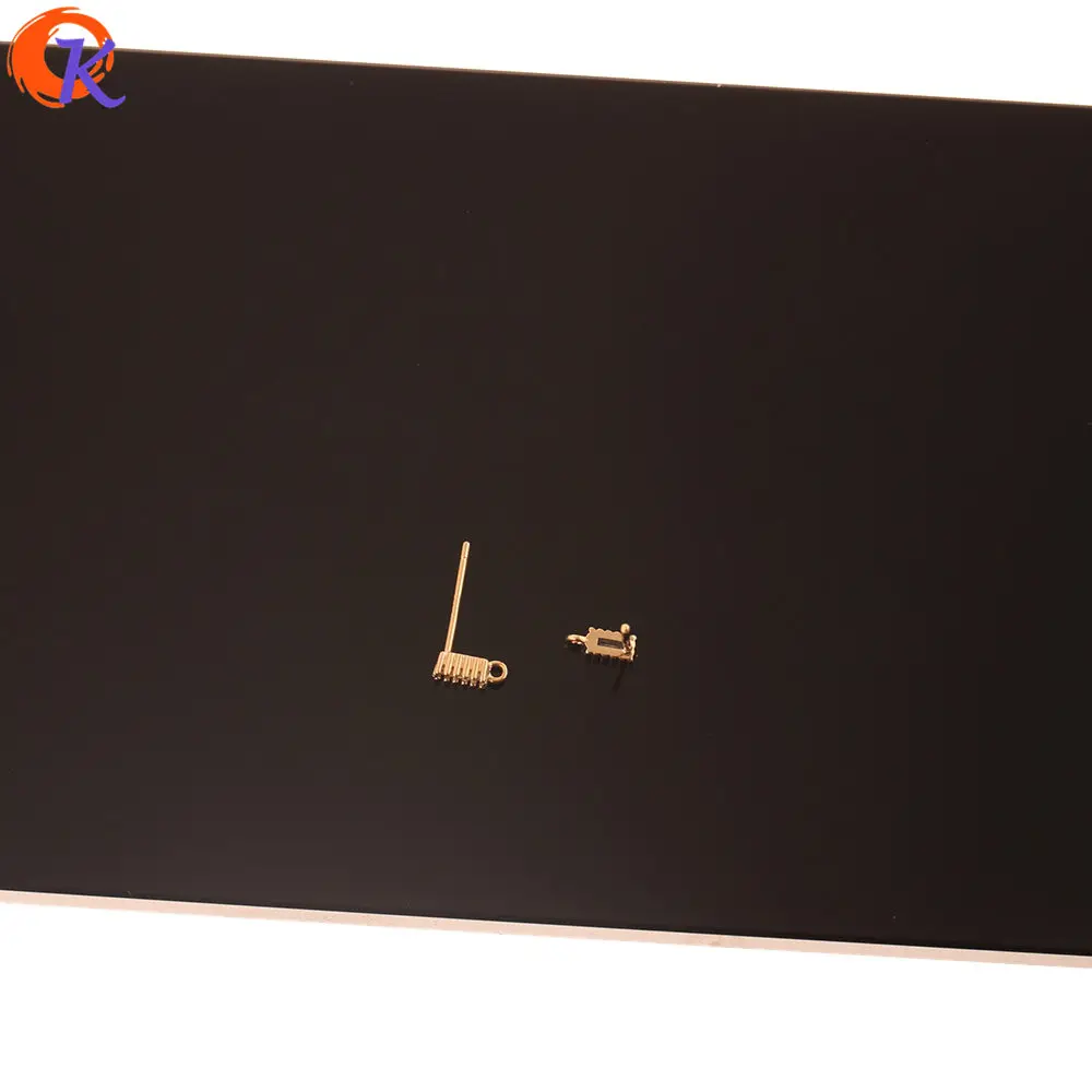 

Cordial Design 30Pcs 3*7MM Jewelry Accessories/Earrings Stud/Hand Made/Genuine Gold Plating/Charms Jewelry/Earring Findings