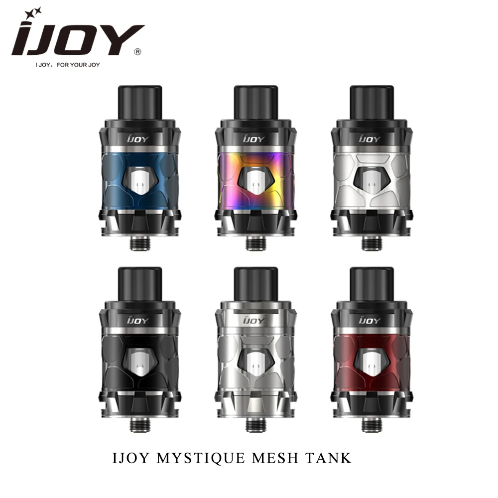 100% Оригинальный бак для вейпа IJOY Mystique Subohm сетчатый 2/3. 5 мл с сетчатыми катушками