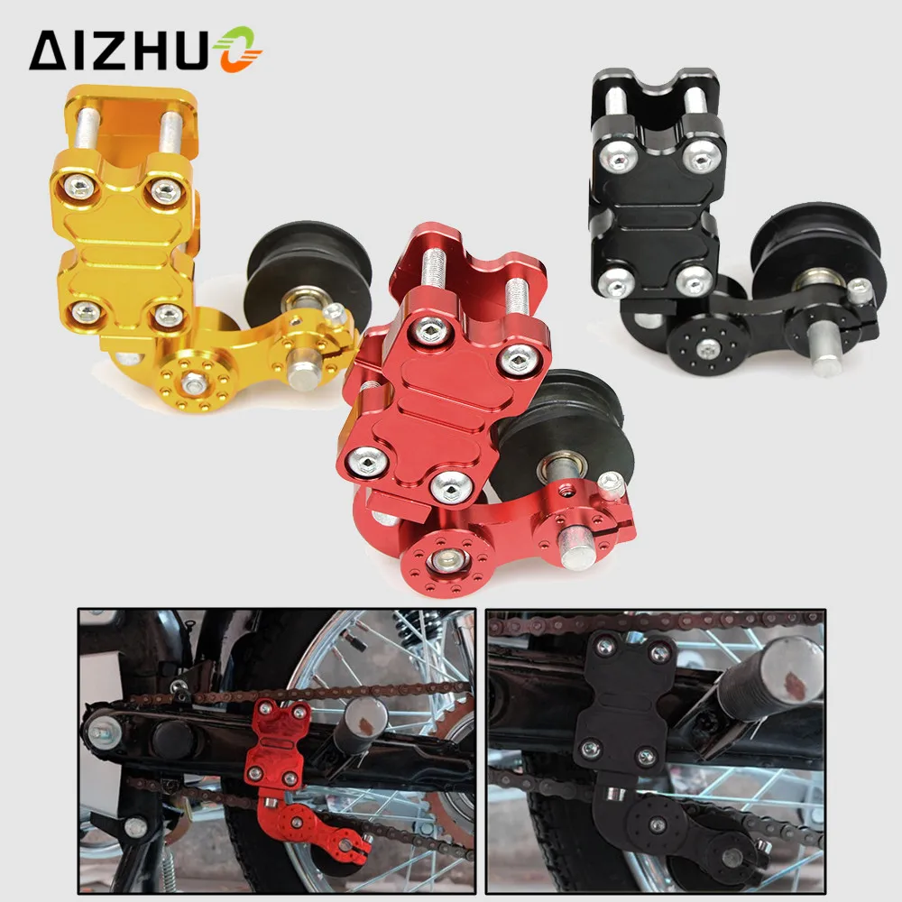 Аксессуары для мотоциклов цепи Регулируемый Натяжной ролик KAWASAKI ZX12R ZX6R ZX9R ZZR600 Z900
