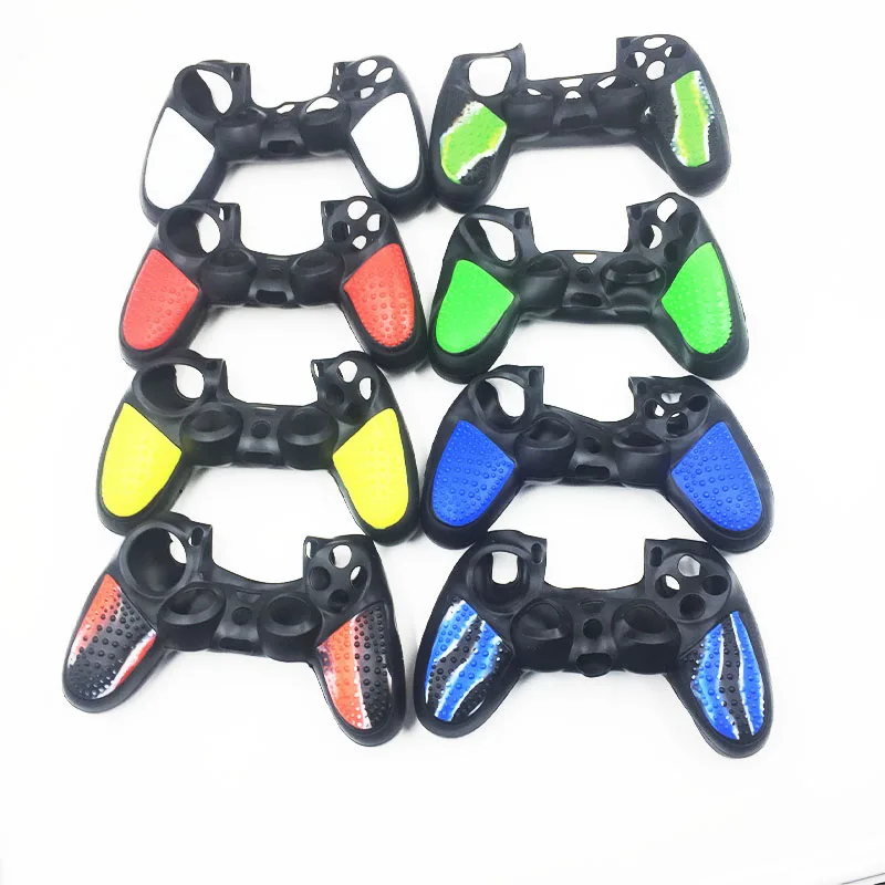 Нескользящий Мягкий силиконовый чехол для контроллера PS4 /SLIM /PRO 40 шт. |