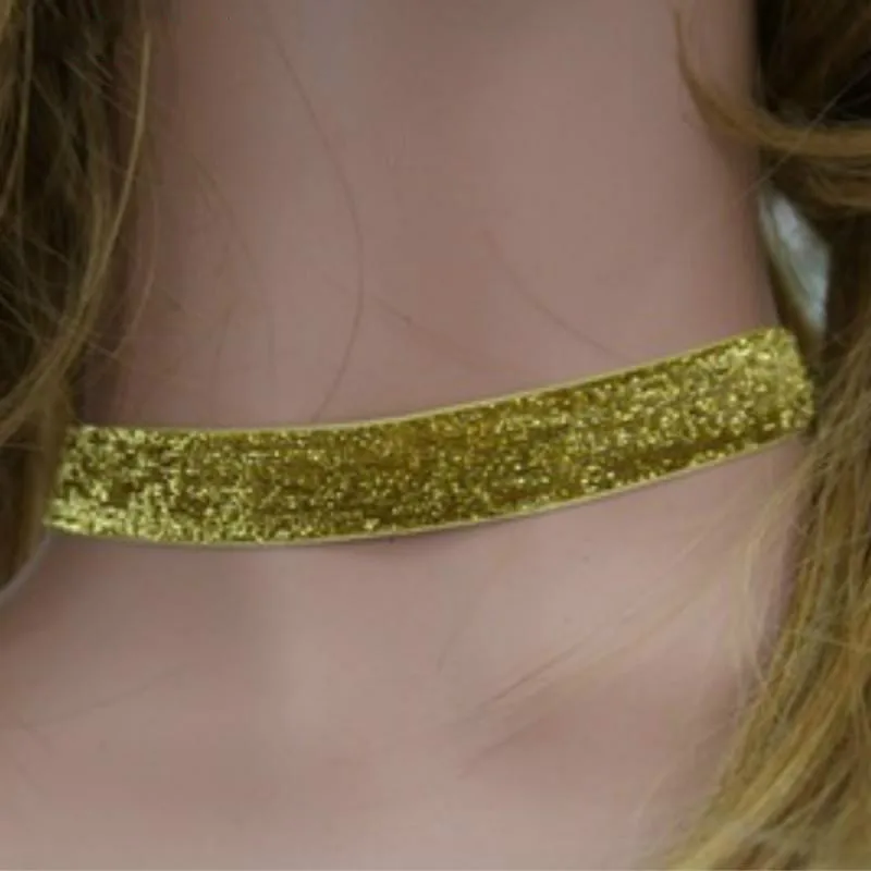 Новое шикарное бархатное ожерелье-чокер для женщин Чокеры ожерелья чокер collares