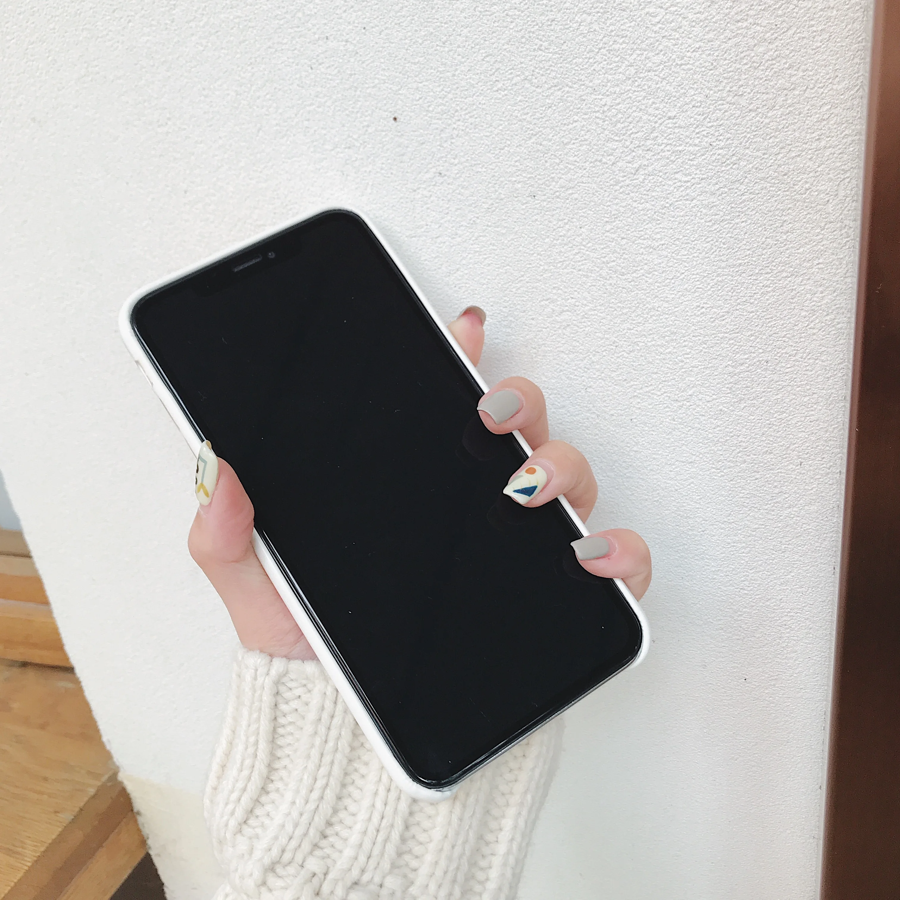 Чехол для телефона с милой вышитой пудрой и леопардовым принтом iPhoneXR 6 7 8plus XS MAX