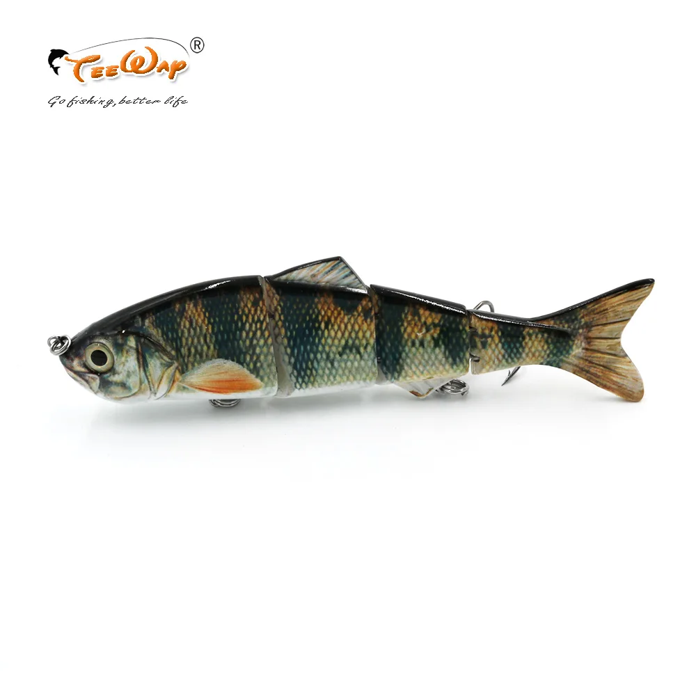 Рыболовная приманка 4 Сегмент Swimbait Crankbait тяжелая медленная 35 г 15 см рыболовные