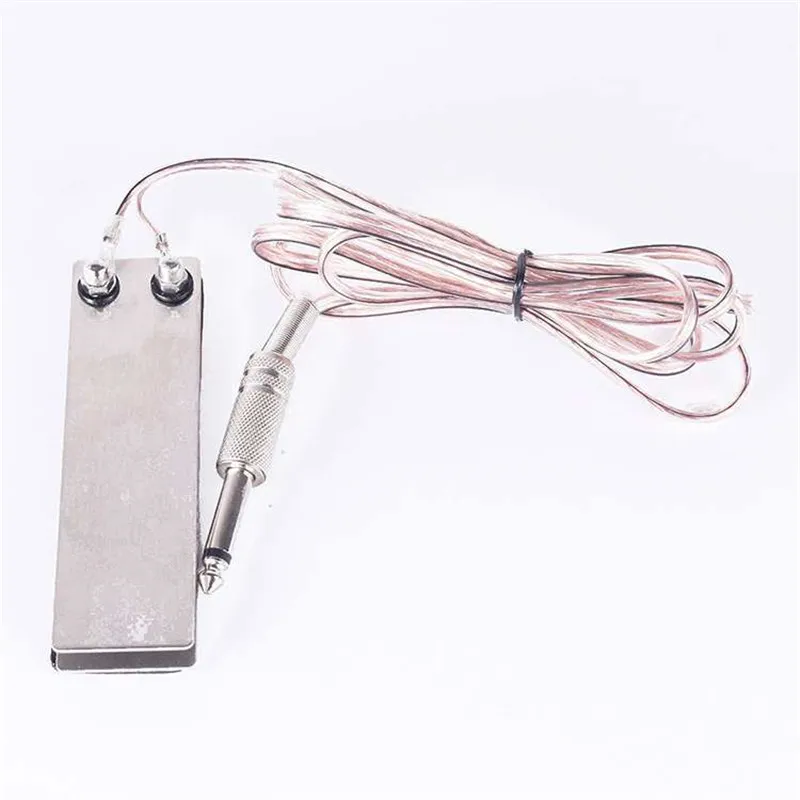 Мини с ножками из нержавеющей стали педаль переключатель контроллер татуировки