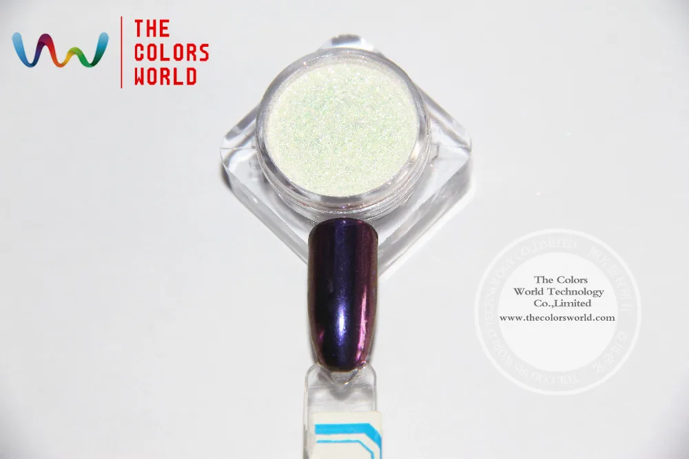 Волшебный золотой красный фиолетовый цвет TCWB165 блестящий эффект Пигментный