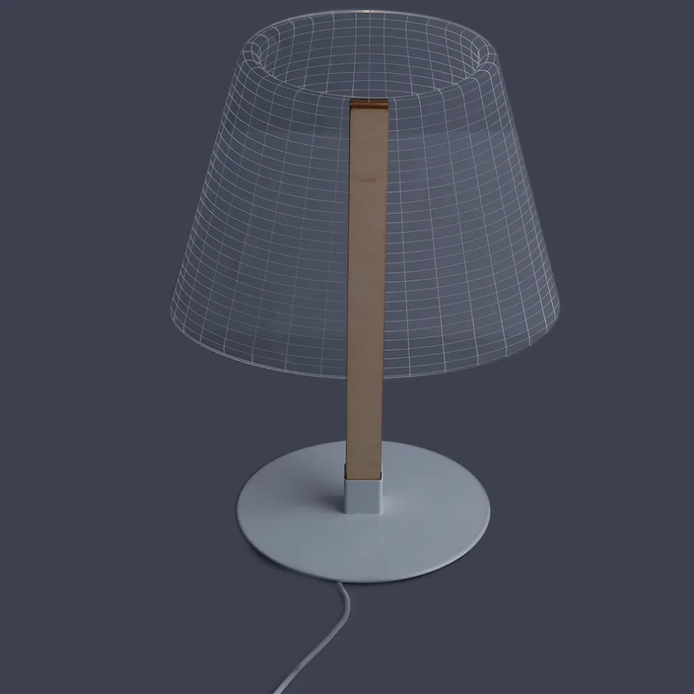 ICOCO 3D творческое видение лампы USB зарядка световой абажуры светодиодные
