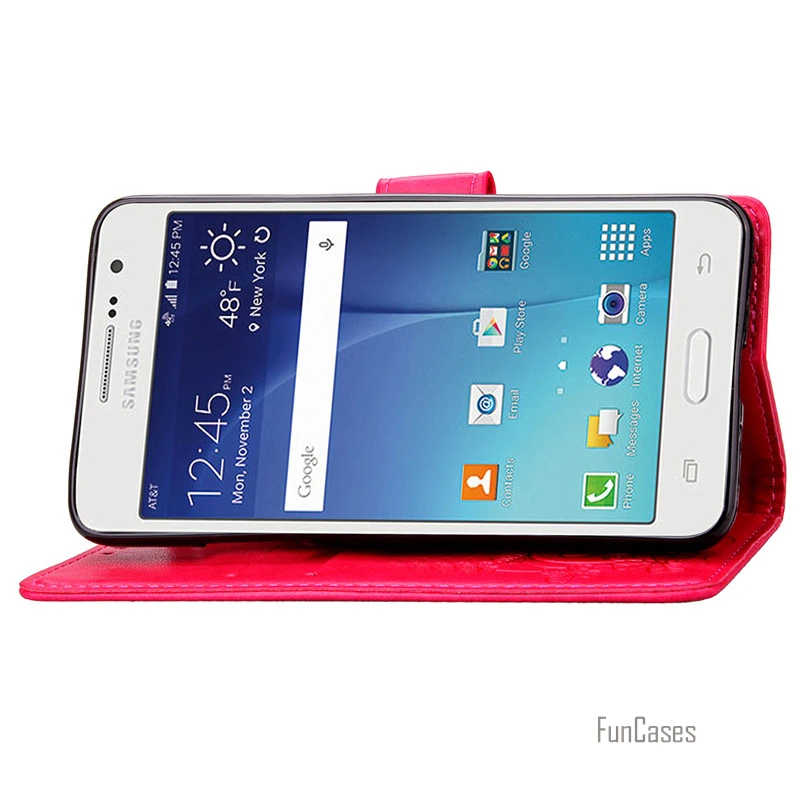 Роскошный чехол для samsung Galaxy Grand Prime G530 G530H G531 G531H G531F SM-G531F кошелек откидная крышка с