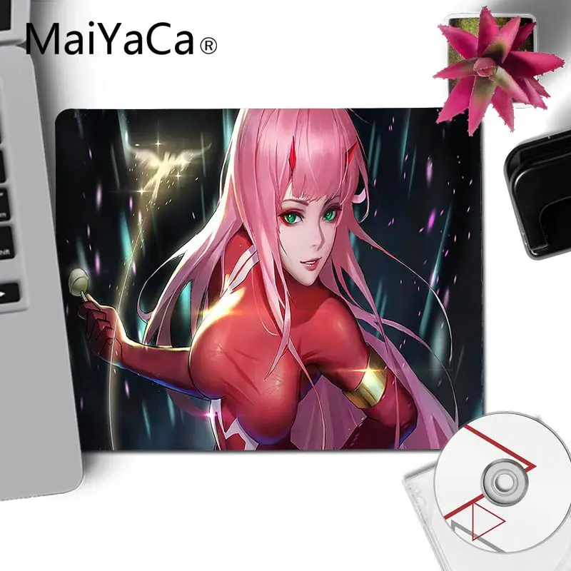 MaiYaCa Zero Two Darling in the FranXX офисные мыши резиновые геймеры коврик для резиновый ПК