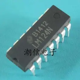 Free shipping new%100 new%100 LM124N DIP-14