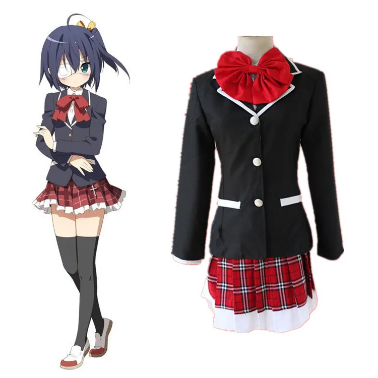 Love Chunibyo & другие украшения таканаши Рикка Nibutani Shinka косплей костюм одежда в