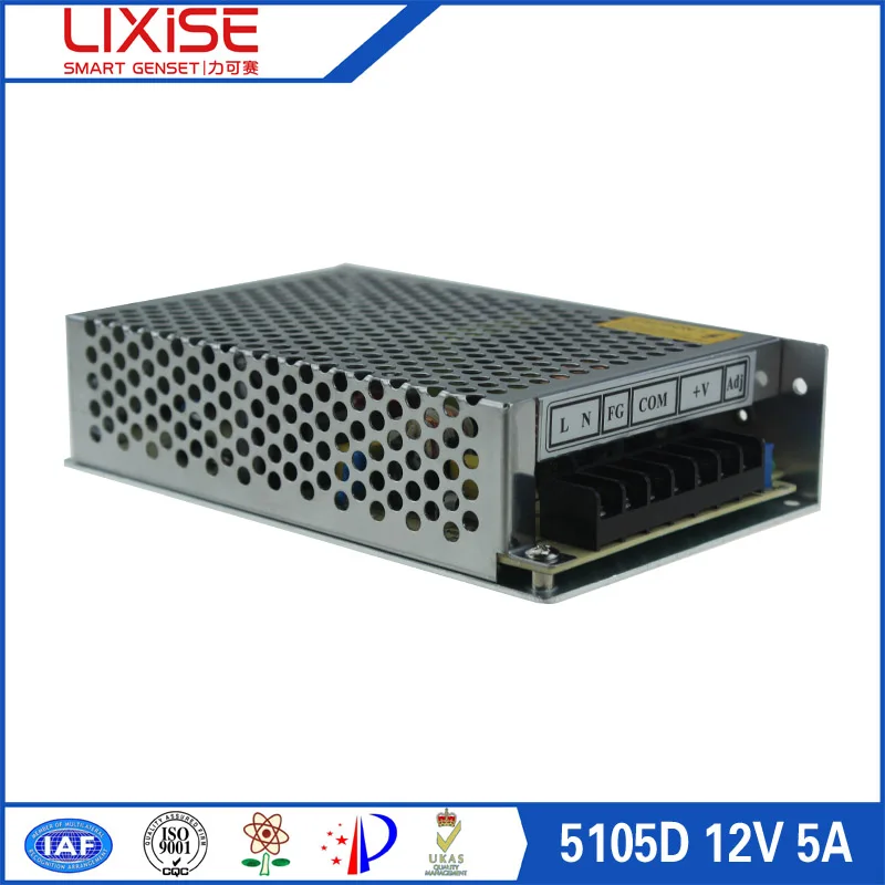 5105D дизельного генератора LIXiSE 5a автоматическое зарядное устройство 12 В |