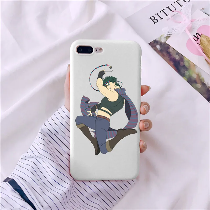TPU JoJo невероятное приключение убийца queen Caso телефон чехол для телефона пункт O iphone Da iphone XR XS MAX X 8 Plus 7 Алем de 6S плюс 6S 5 - Цвет: TPU