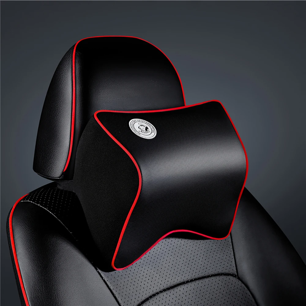 Car Headrest Pillow Car Interior Neck Guard Pillow Memory Cotton Car Styling For Lexus rx350 rx gs is250 gs300 rx300 nx rx330 images - 6