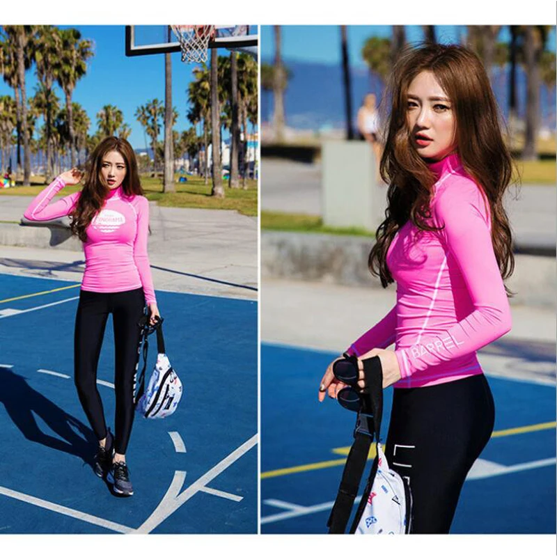 Женский костюм для бега компрессионная Спортивная одежда йоги велоспорта 2019 |