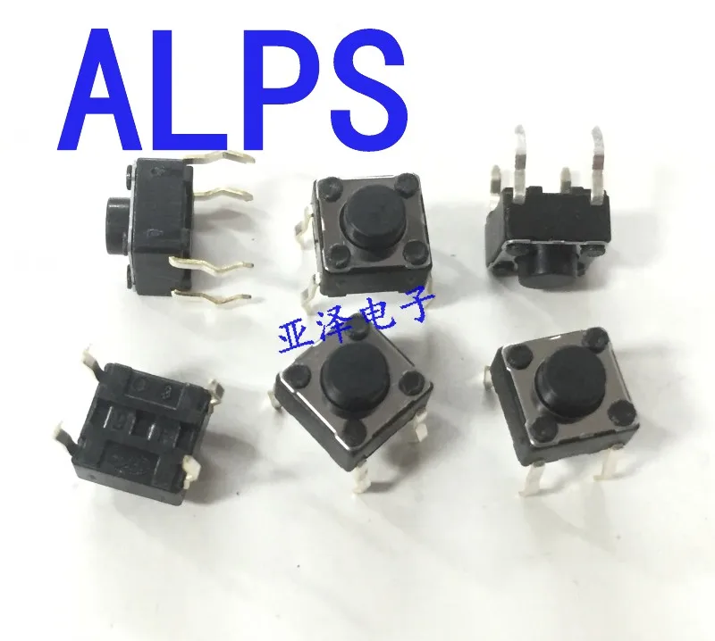 Японские Альпы ALPS SKHHAKA010 ключ 6*6*5 сенсорный выключатель 4 фута 1 миллион