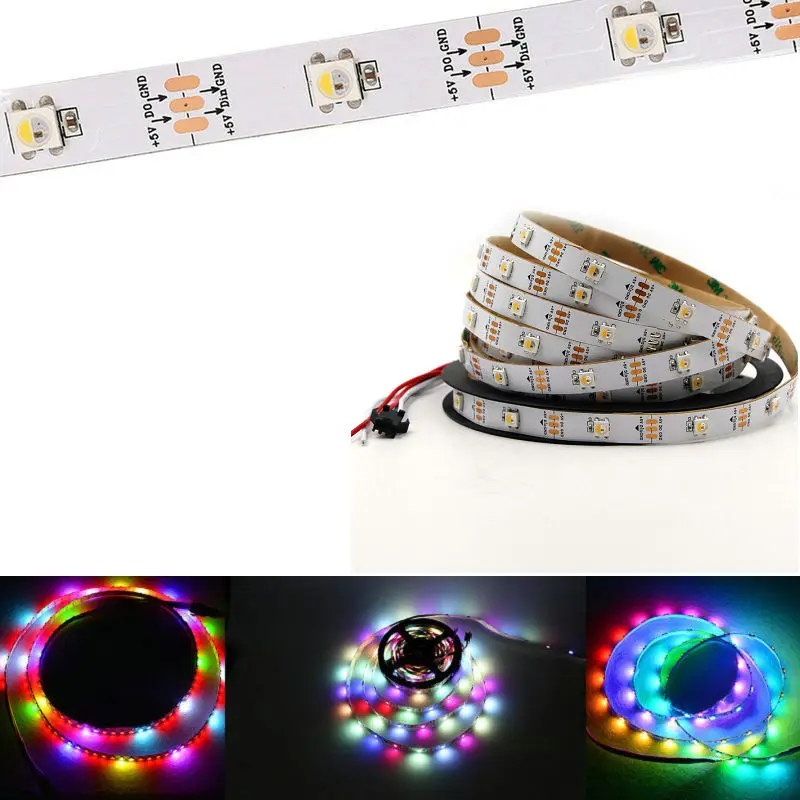 Светодиодная гибкая ленсветильник 4 в 1 5 м RGB + теплый белый|Светодиодные ленты| |