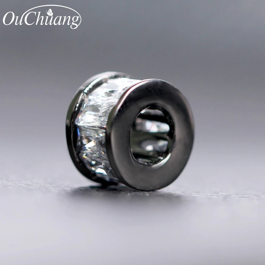 Ouchuang новый бренд DIY квадратный изысканный Шарм Бусины 8 мм Высокое качество