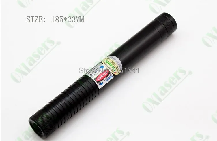 

Powerful Military Blue Laser Pointer 200W 2000000m 450nm Flashlight Light Burning Match/dry wood/black/burn cigarettes Hunting