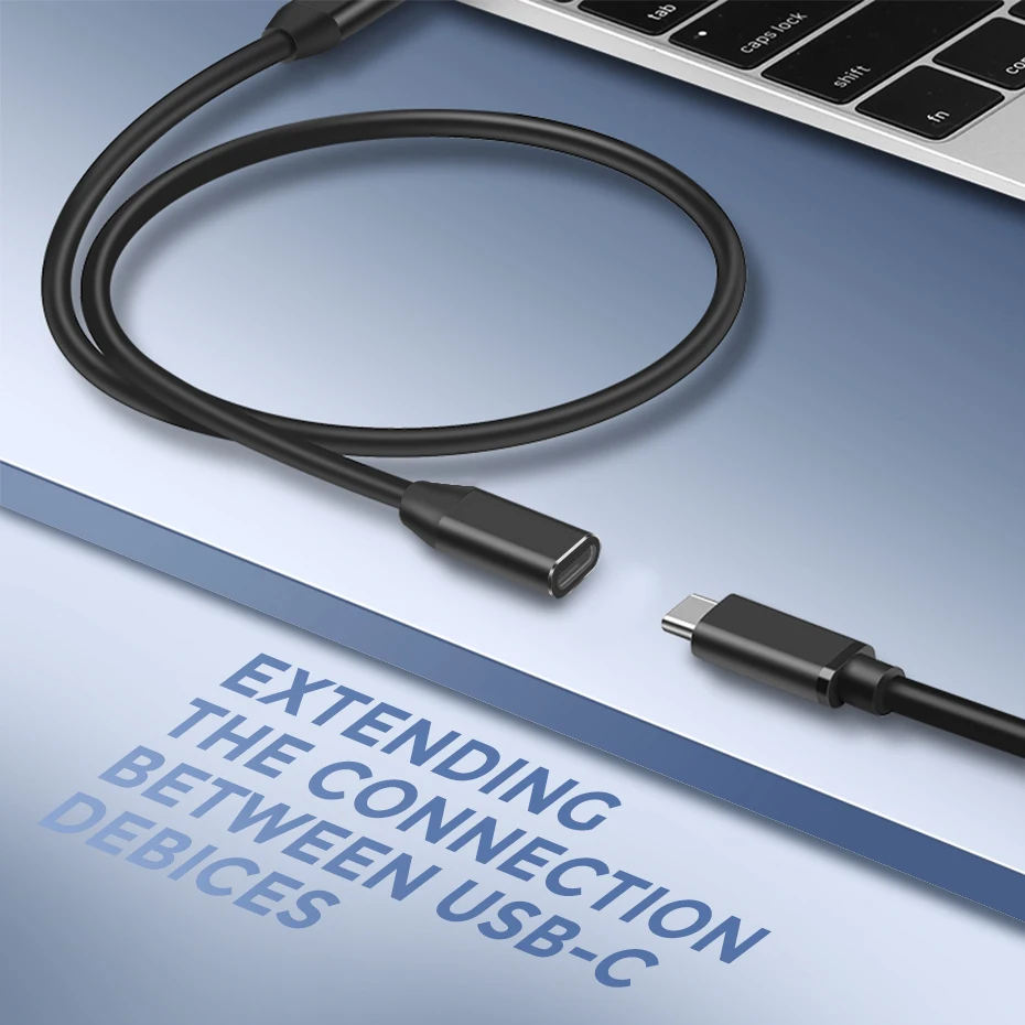 ANBES USB C Удлинительный кабель type УДЛИНИТЕЛЬ шнур USB-C Thunderbolt 3 для MacBook Pro BND
