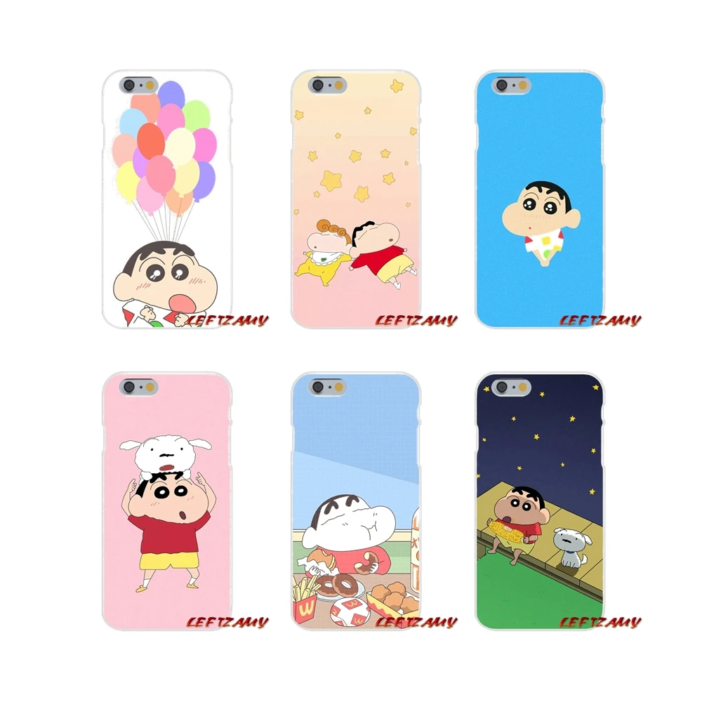 С рисунком из мультфильма Аниме Crayon Shin chan для спортивной камеры Xiao mi 6 A1 Max x 2 5X 6X Red