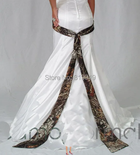 

free shipping mermaid camo wedding dresses 2017 camouflage gowns custom make plus sizes