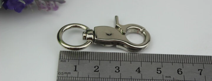 10 шт./лот аксессуары для багажа бледно-золотая цепочка ключей с застежкой |