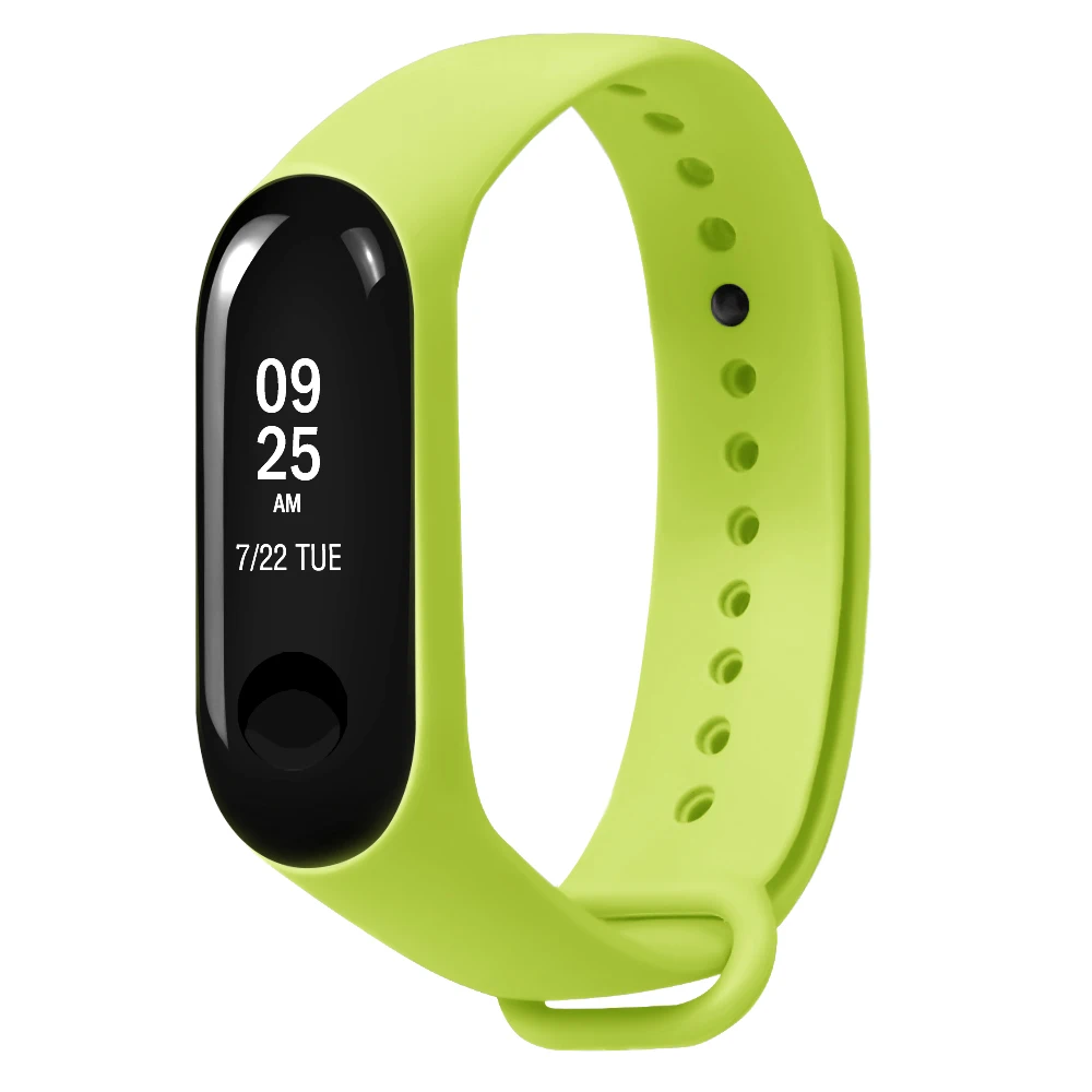 Умный Браслет FIFATA для Xiaomi Miband 3 Цветной силиконовый сменный ремешок на запястье