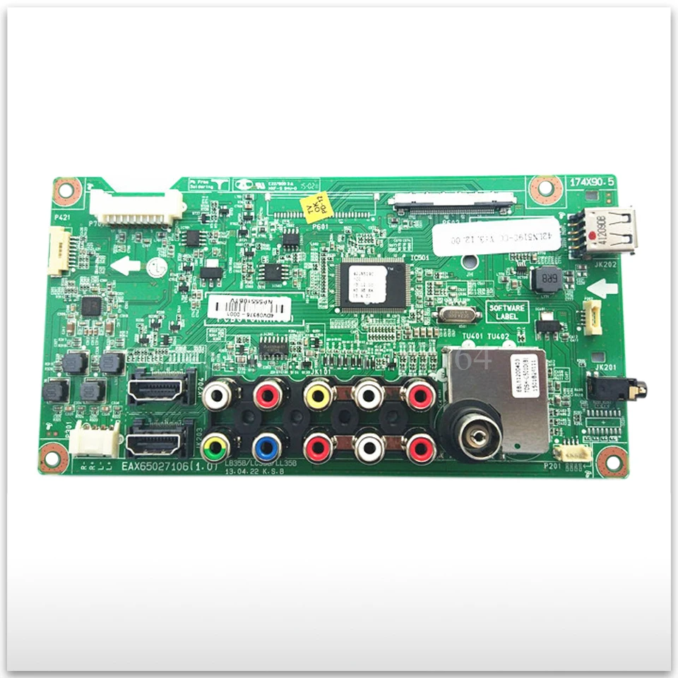 90% новая 42LN519C 42LN5100 42N5180 материнская плата EAX65027106 EAX65027102 (1 2) часть |