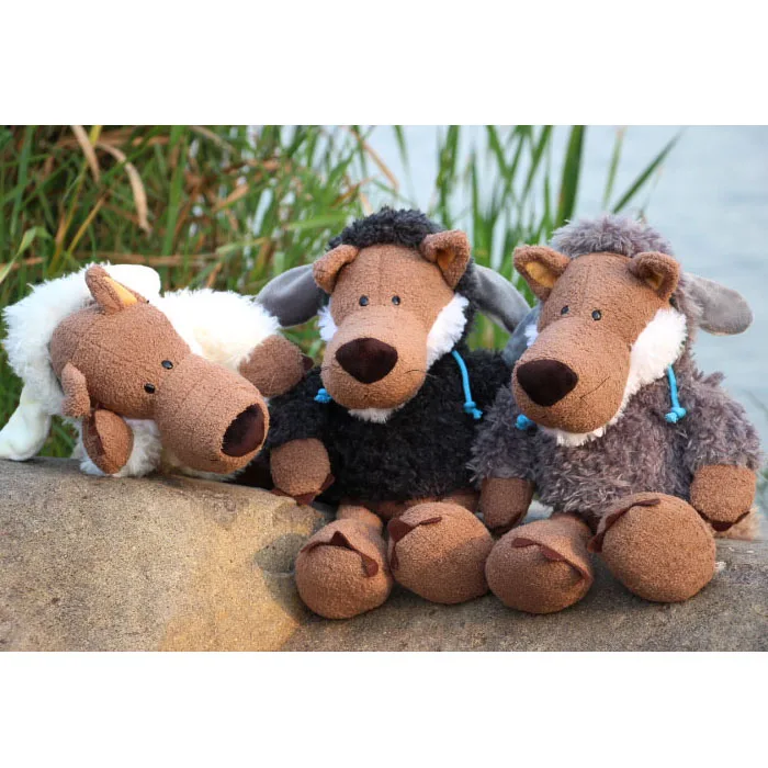 1 шт. плюшевая игрушка Волк|doll cute|stuffed dollplush toys |