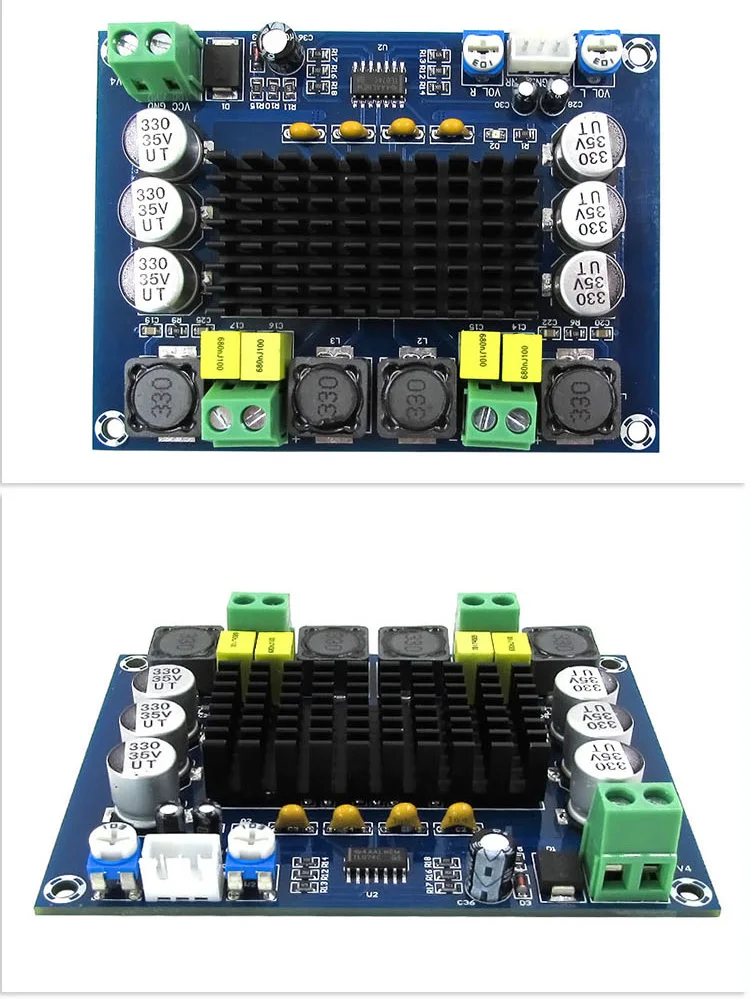 CIRMECH TPA3116D2 высокие Цифровые усилители TPA3116 двухканальный стерео аудио усилитель мощности доска для динамиков стерео выход 120 Вт* 2