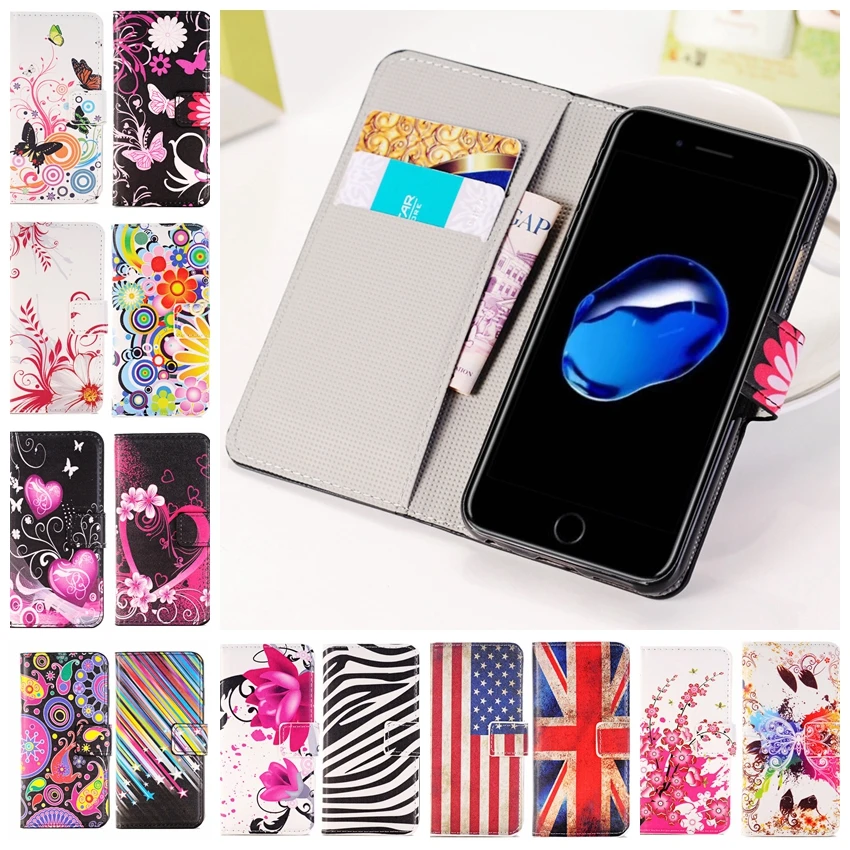 Для apple iphone 8 7 6 6S Plus X XS MAX XR 5S SE 5 чехол для телефона из искусственной кожи с бабочкой