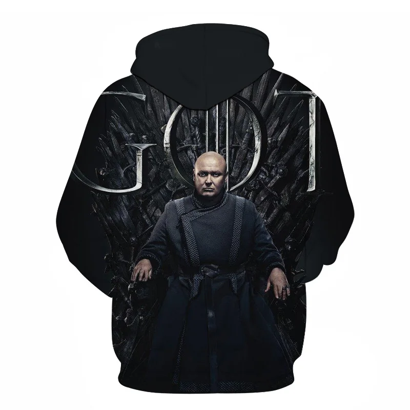 Осень, новинка, ночной король и дракон, Игра престолов, модная уличная одежда, толстовки с рукавом реглан, худи, мужские брендовые пуловеры