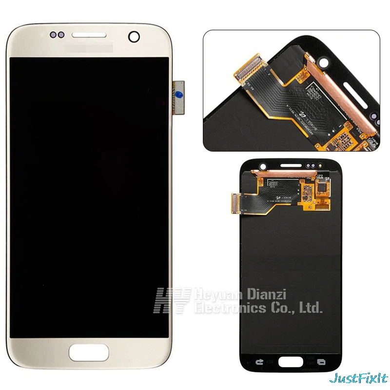 Замена для SAMSUNG GALAXY S7 G930F G930 G930fd ЖК дисплей с сенсорным экраном|Экраны мобильных