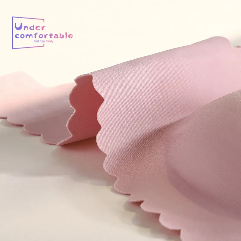 Бесшовное нижнее белье с волнистыми краями и эффектом пуш-ап беспроводное тонкое